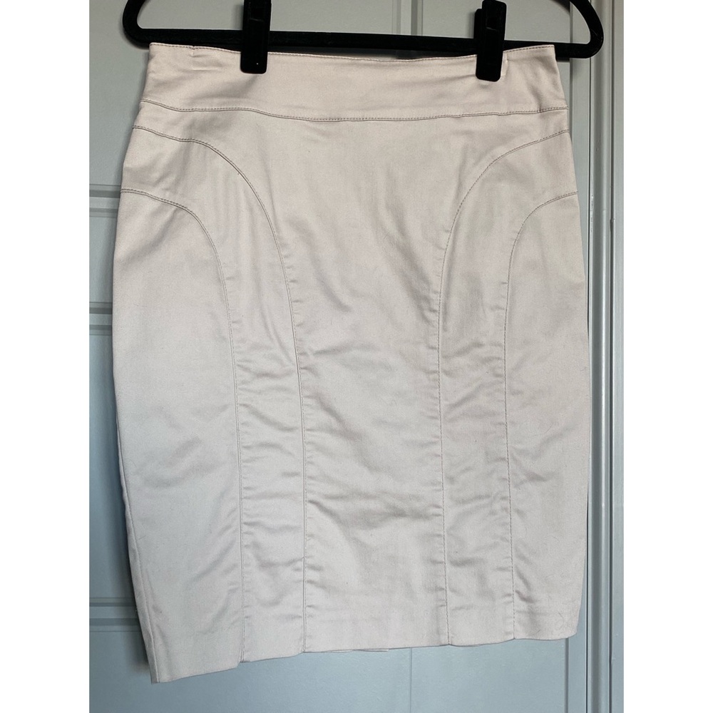 H&M Tan Pencil Skirt
